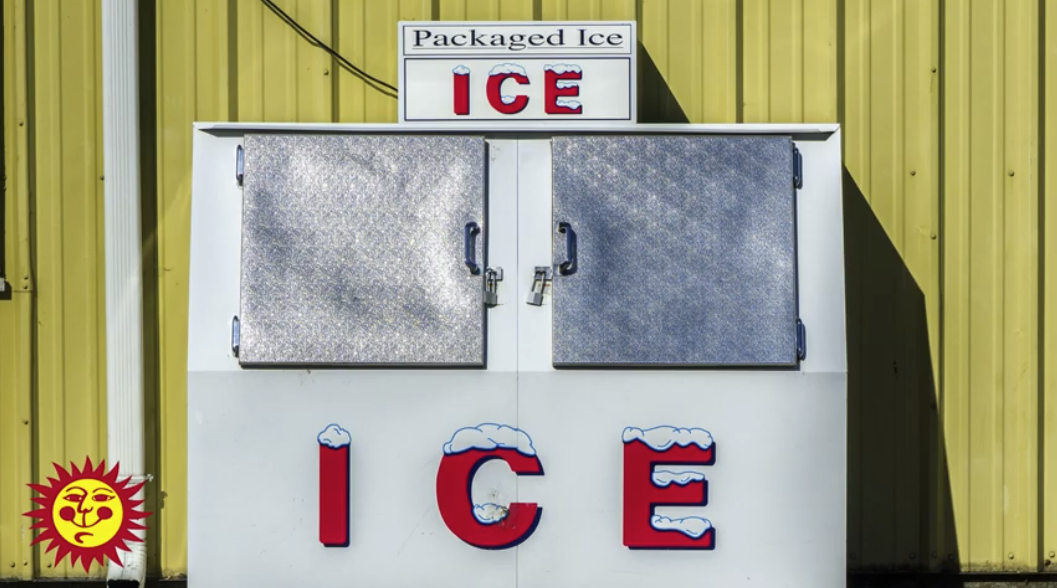 large ice cooler