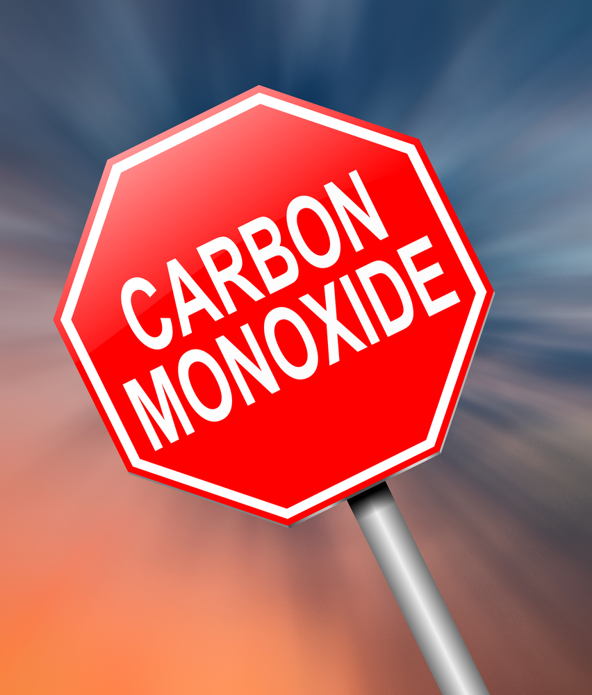 Carbon Monoxide on stop sign