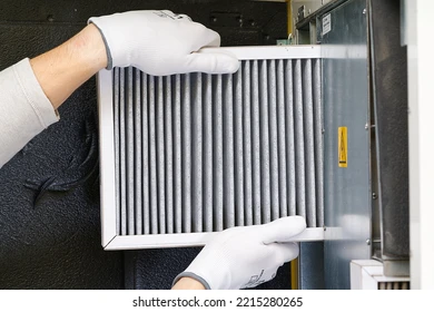 Filter replacement in hvac system