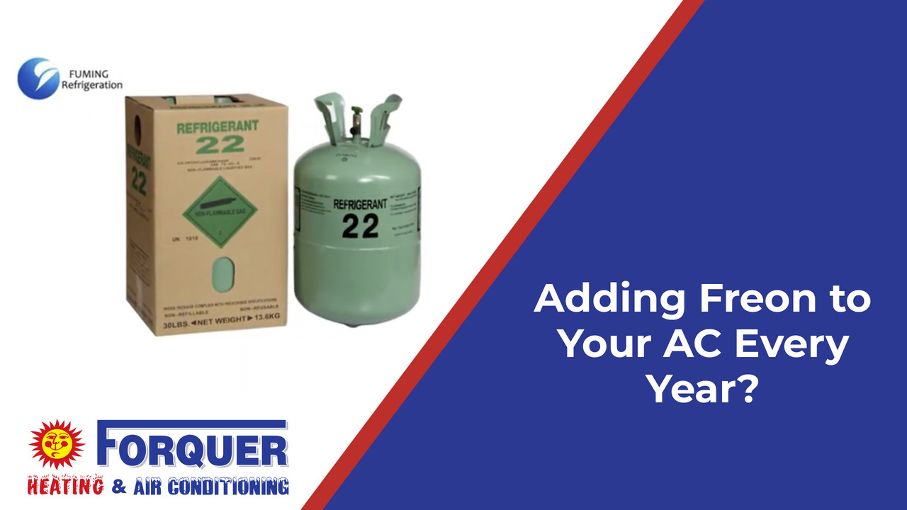 Adding Freon to Your AC Every Year?
