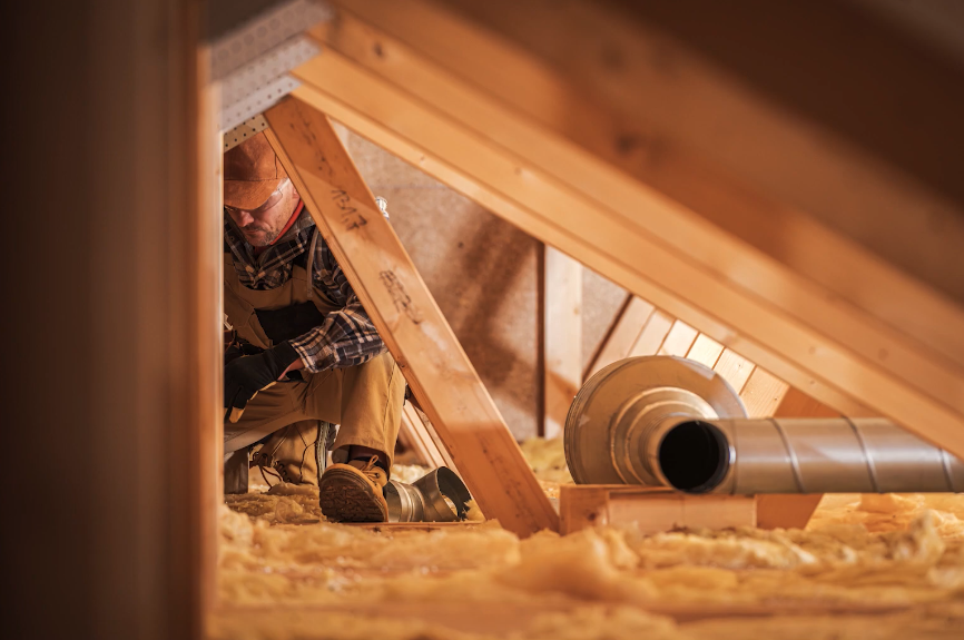 attic and insulation